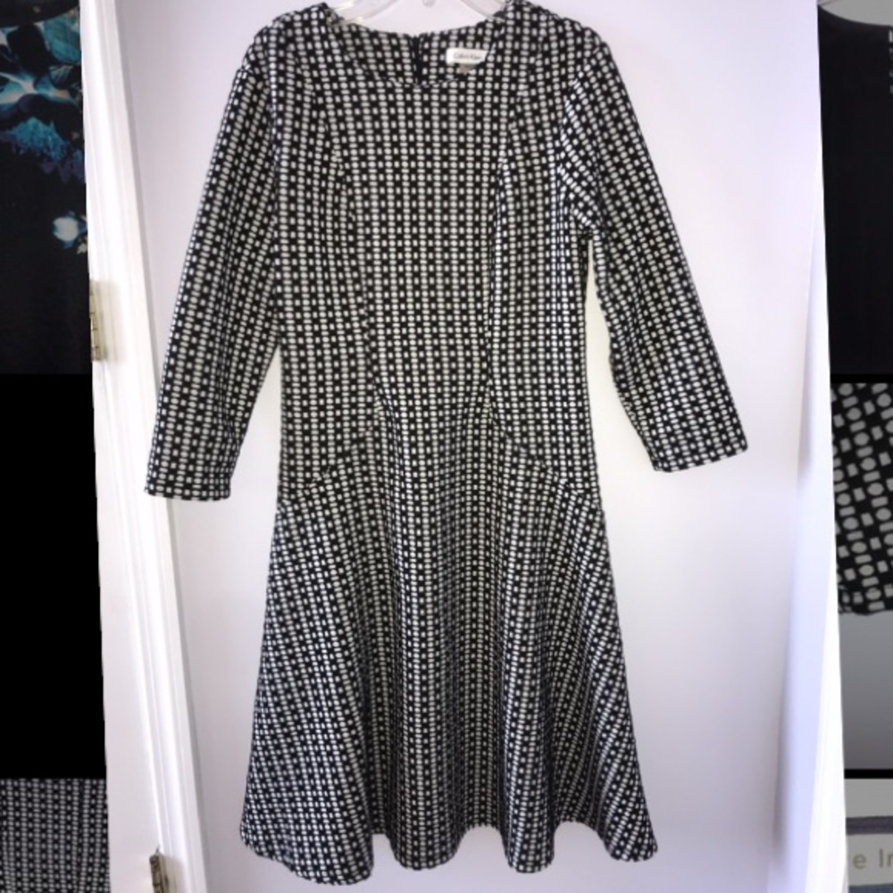 CALVIN KLEIN perfect condition 3/4 sleeve dress